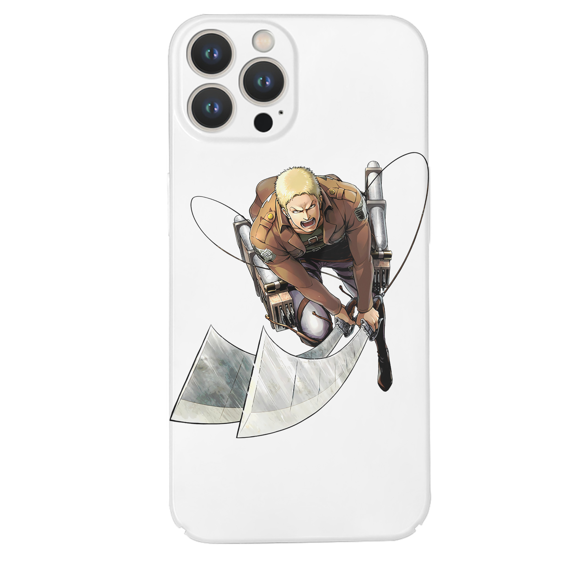 （画像用） 進撃の巨人 ライナー・ブラウン Attack on Titan Reiner Braun 【iPhone 14シリーズ対応】ハードケース
